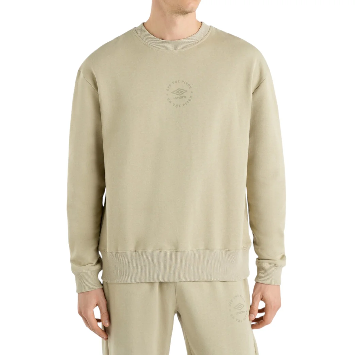 Umbro Relaxed Mens Off The Pitch Printed Training Sweatshirt
