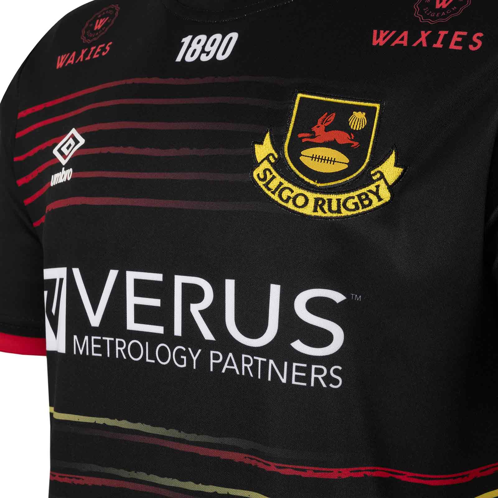 Umbro Sligo Rugby 2025/26 Warm-Up Training Junior Jersey - Image 4