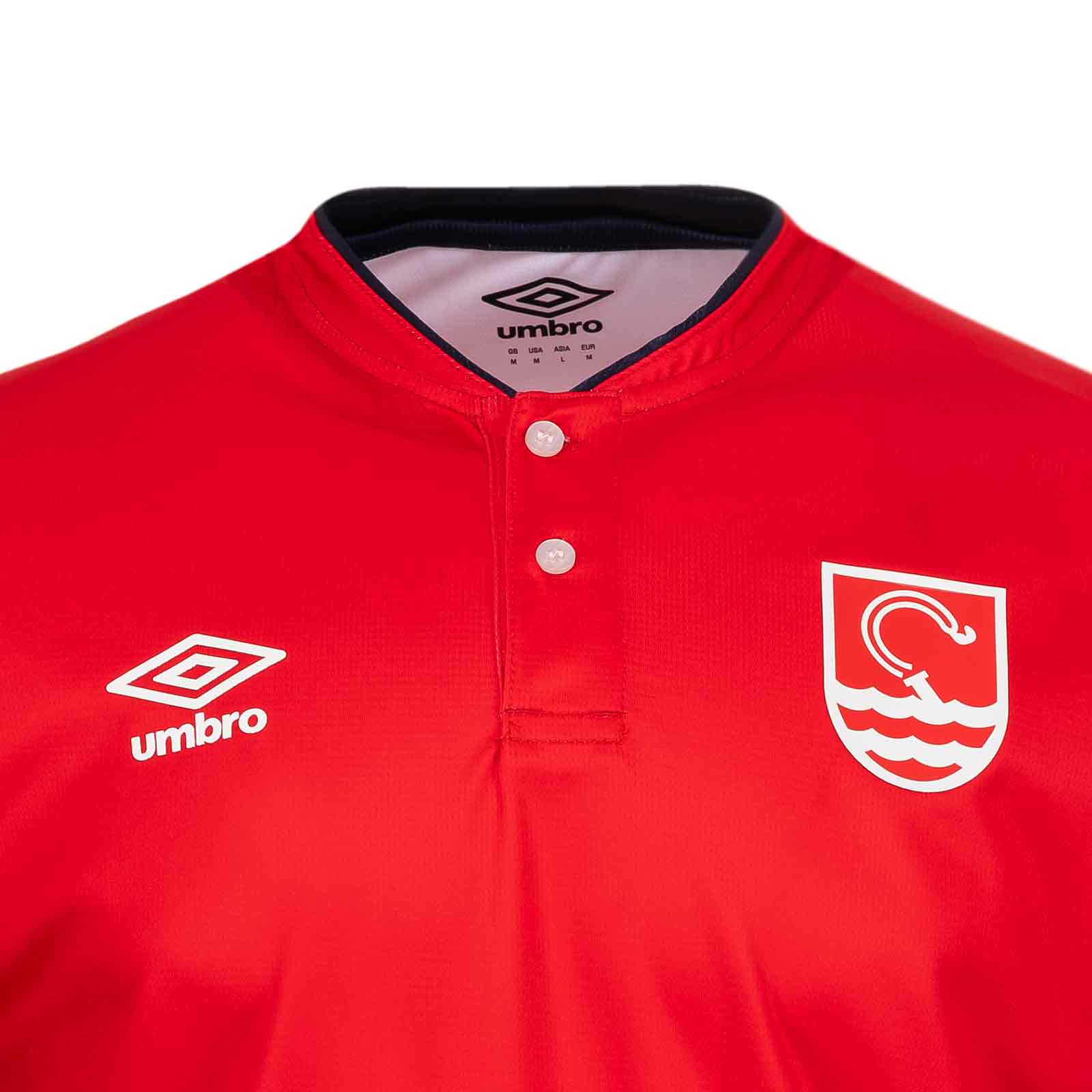Umbro St Patricks Athletic Football Club 2026 Adults Band Collar Top - Image 3