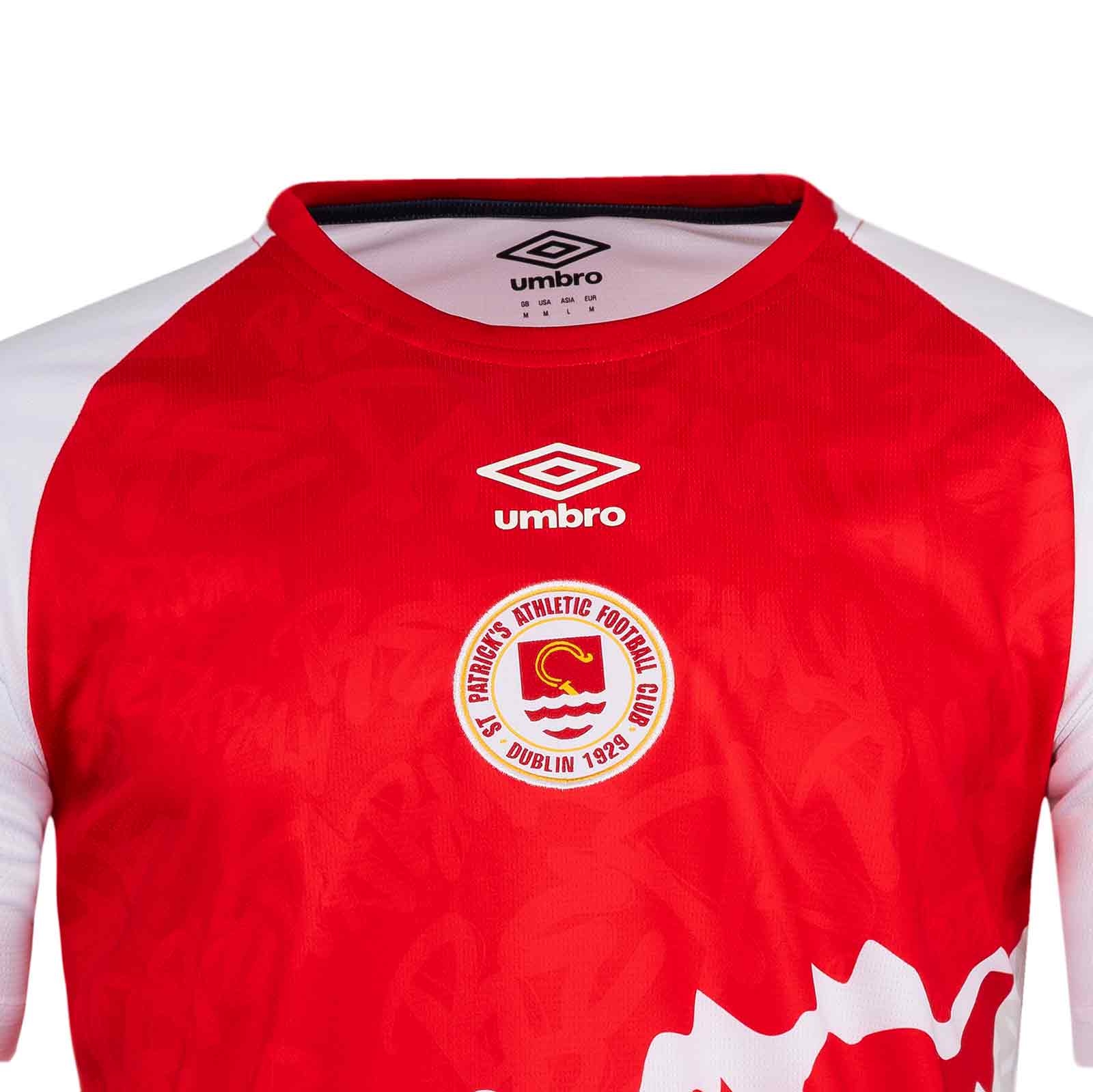 Umbro St Patricks Football 2026 Kids Warm Up Jersey - Image 3