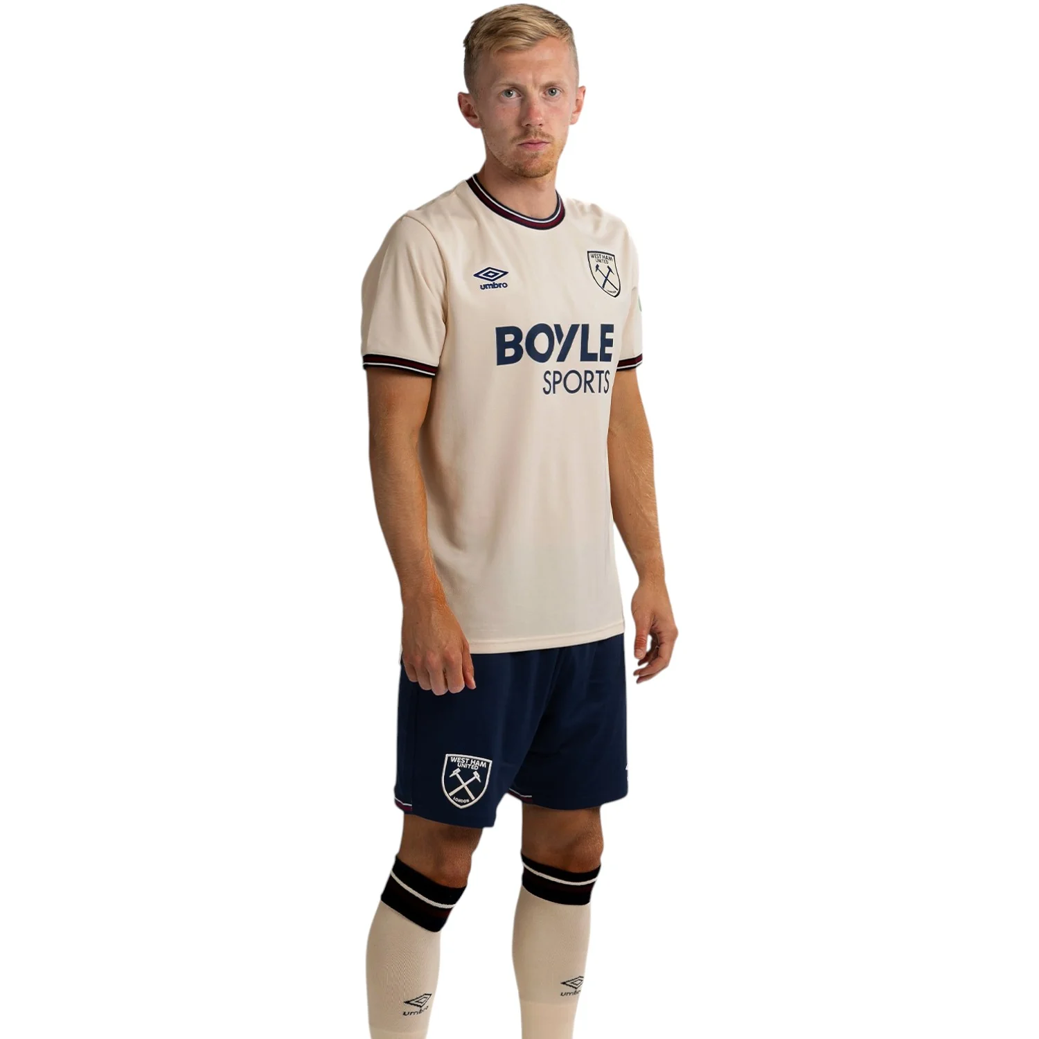 Umbro West Ham Football 2025/26 Adults Away Jersey - Image 4