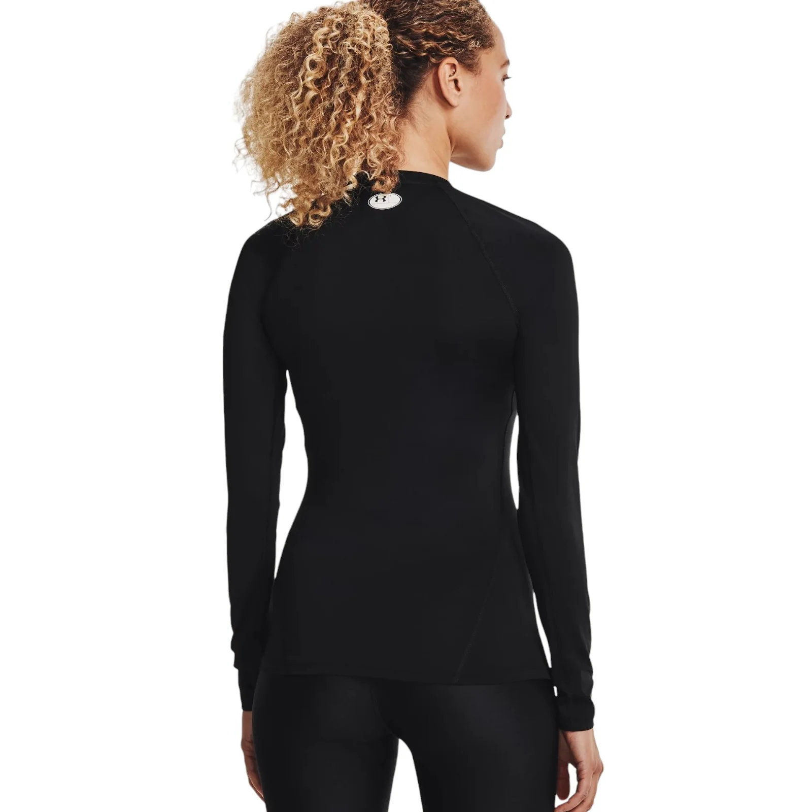Under Armour HeatGear Compression Womens Long Sleeve Top - Image 2