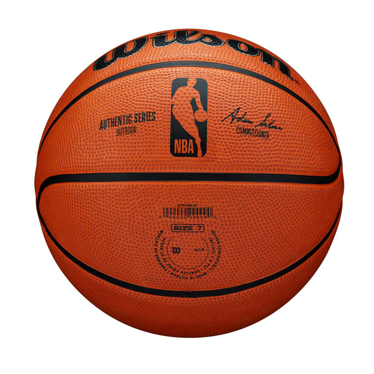 Wilson NBA Authentic Outdoor Basketball - Image 3