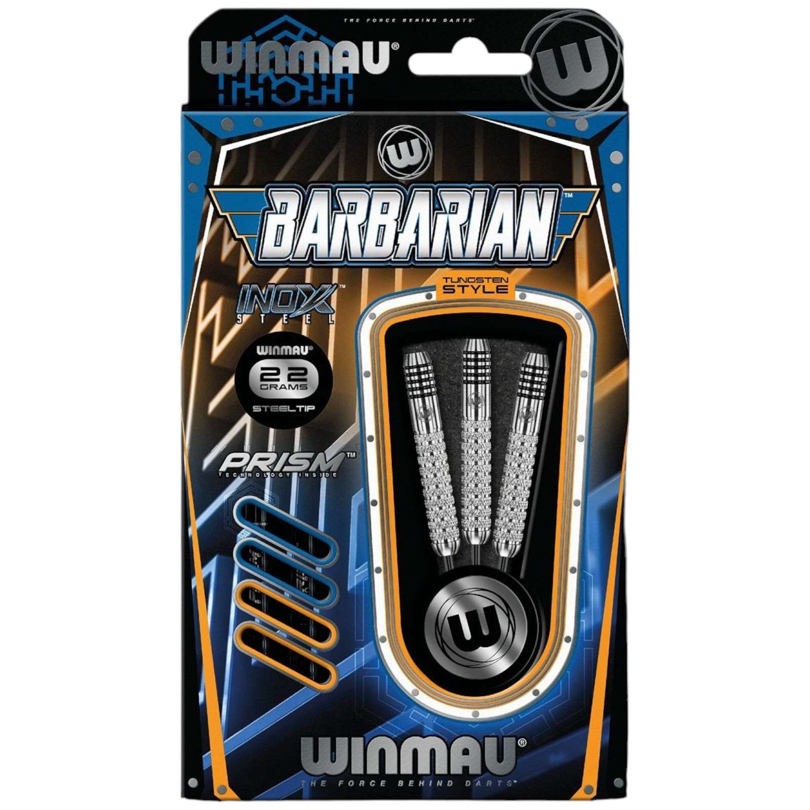Winmau Barbarian Inox Steel 22G Darts - Image 3