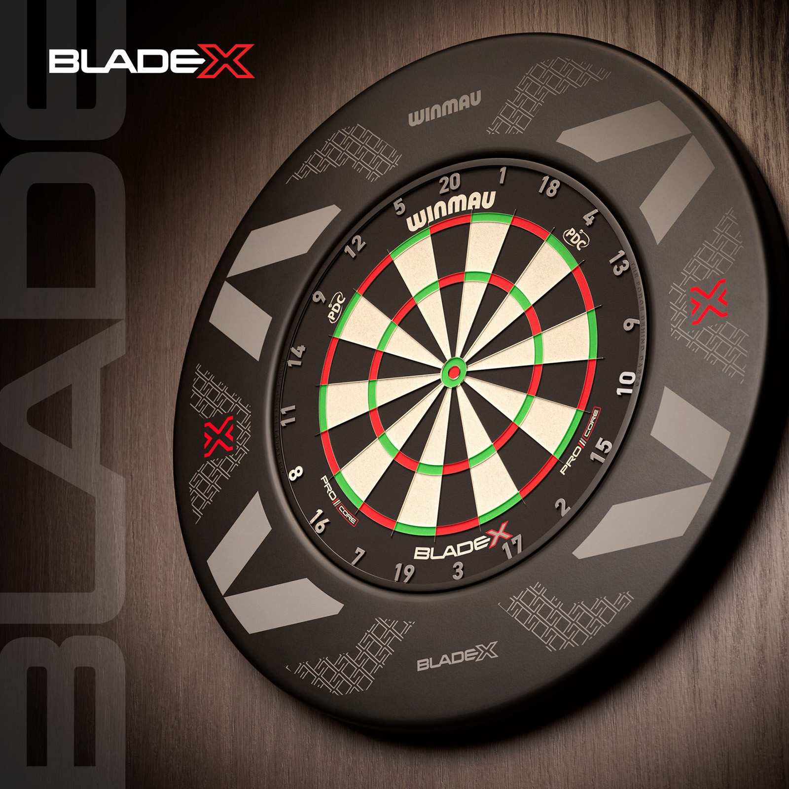 Winmau Blade X Official PDC Competition Premium Dartboard - Image 2