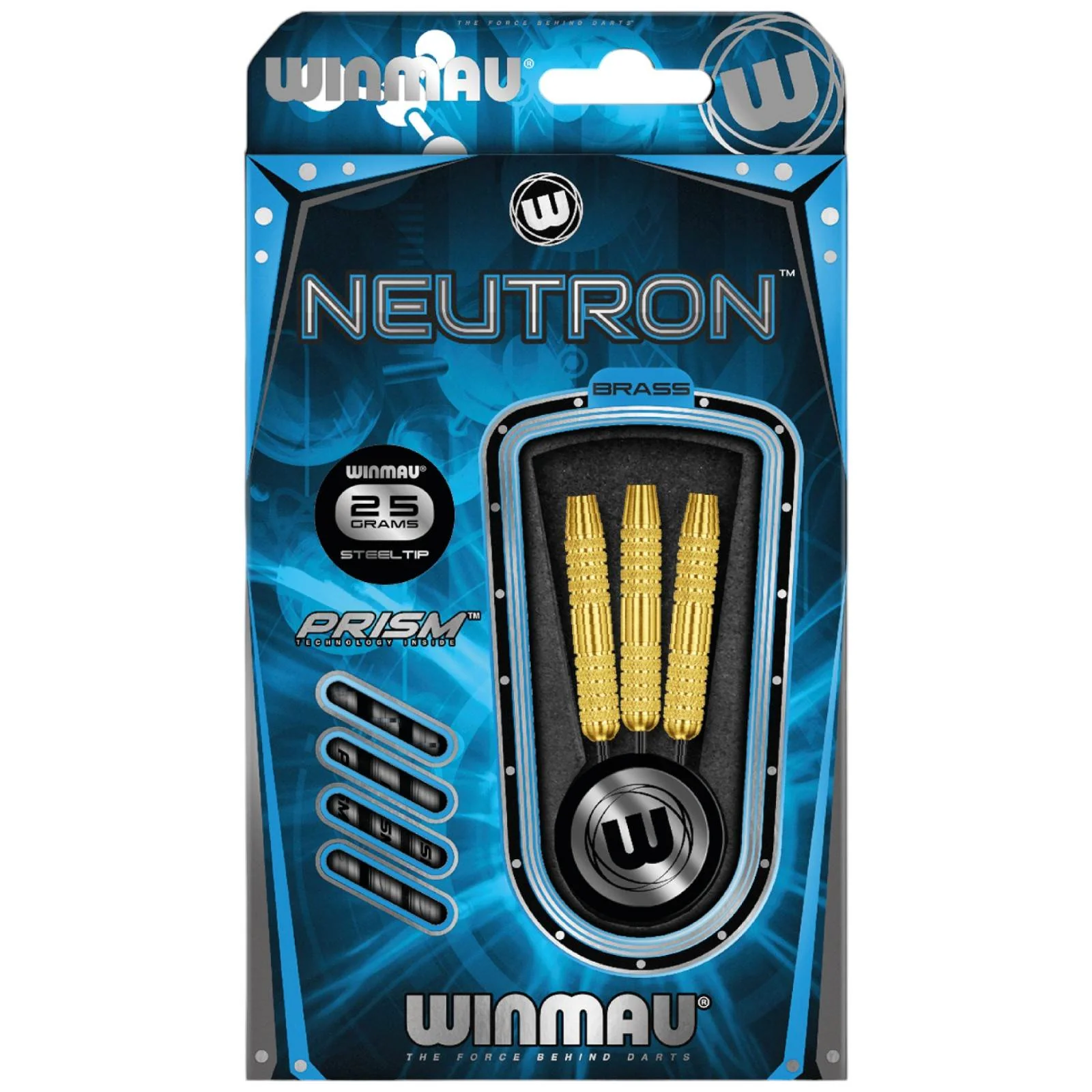 Winmau Neutron Brass 25G Darts - Image 3