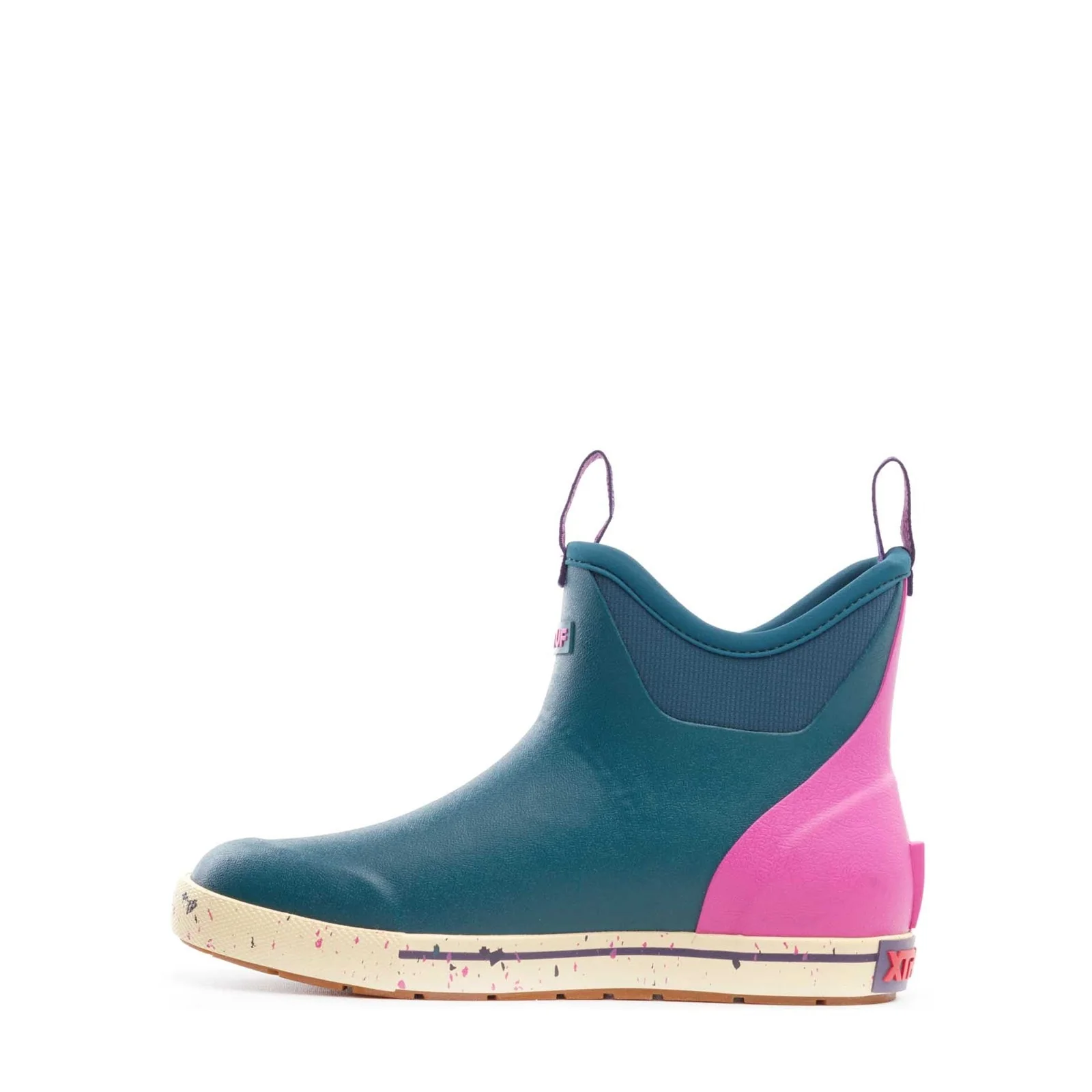Xtratuf Womens Ankle Deck Camp Boot Teal - Image 2